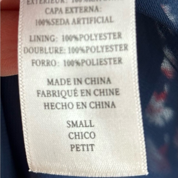 RAILS Frida Dress in Blue Floral, Size small - Picture 8 of 8